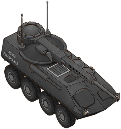 PIRANHA ARES 전차